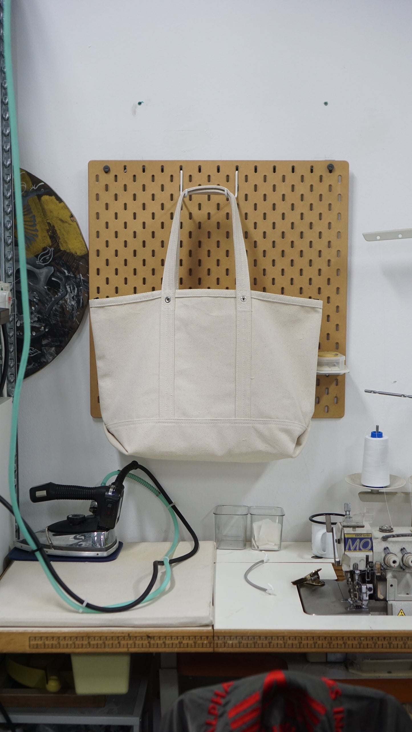 Carry-all Canvas Tote Bag (Cat Print)